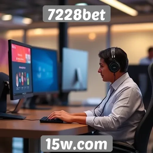 Atendimento ao cliente na 7228bet